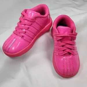 K-Swiss Shoes Hot Pink Leather Kswiss Sneakers Size Poshmark